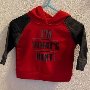 Baby red sweater 0-3 months